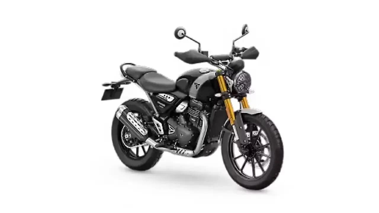 Triumph Scrambler 350 X Right Front Three Quarter