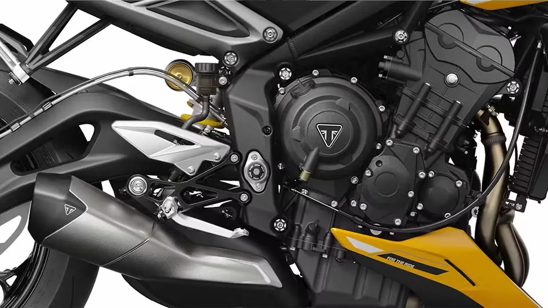 Triumph Street Triple RS Engine From Right