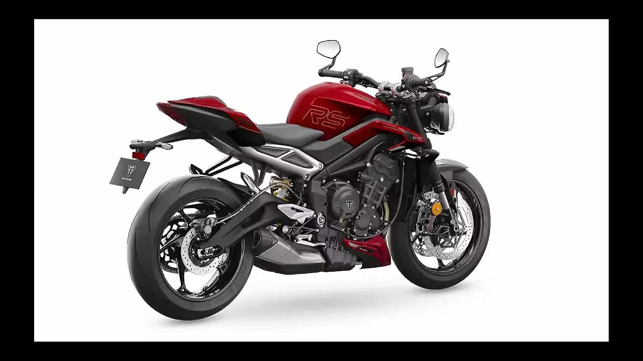 Triumph Street Triple RS Right Rear Three Quarter