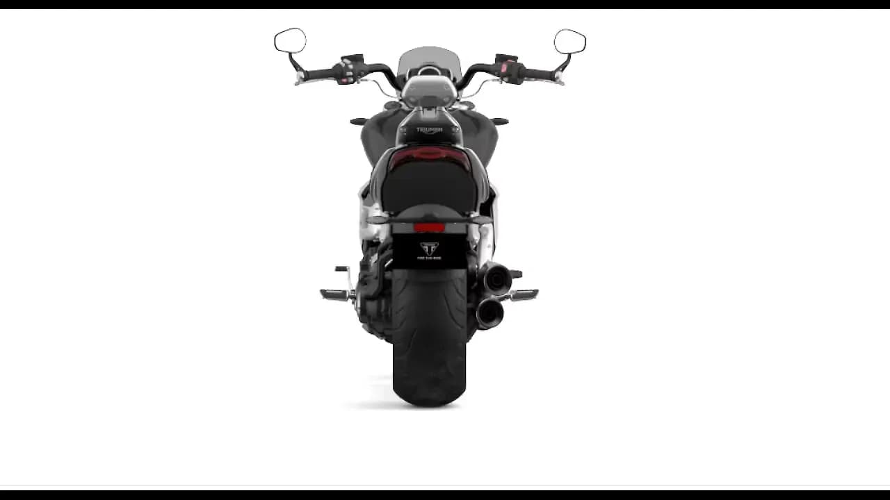 Triumph Rocket 3 Rear View