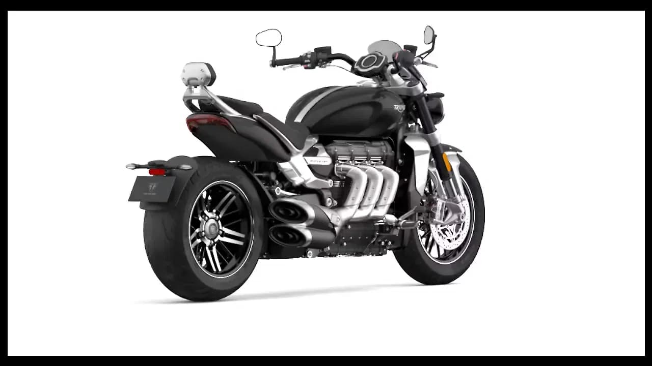 Triumph Rocket 3 Right Rear Three Quarter