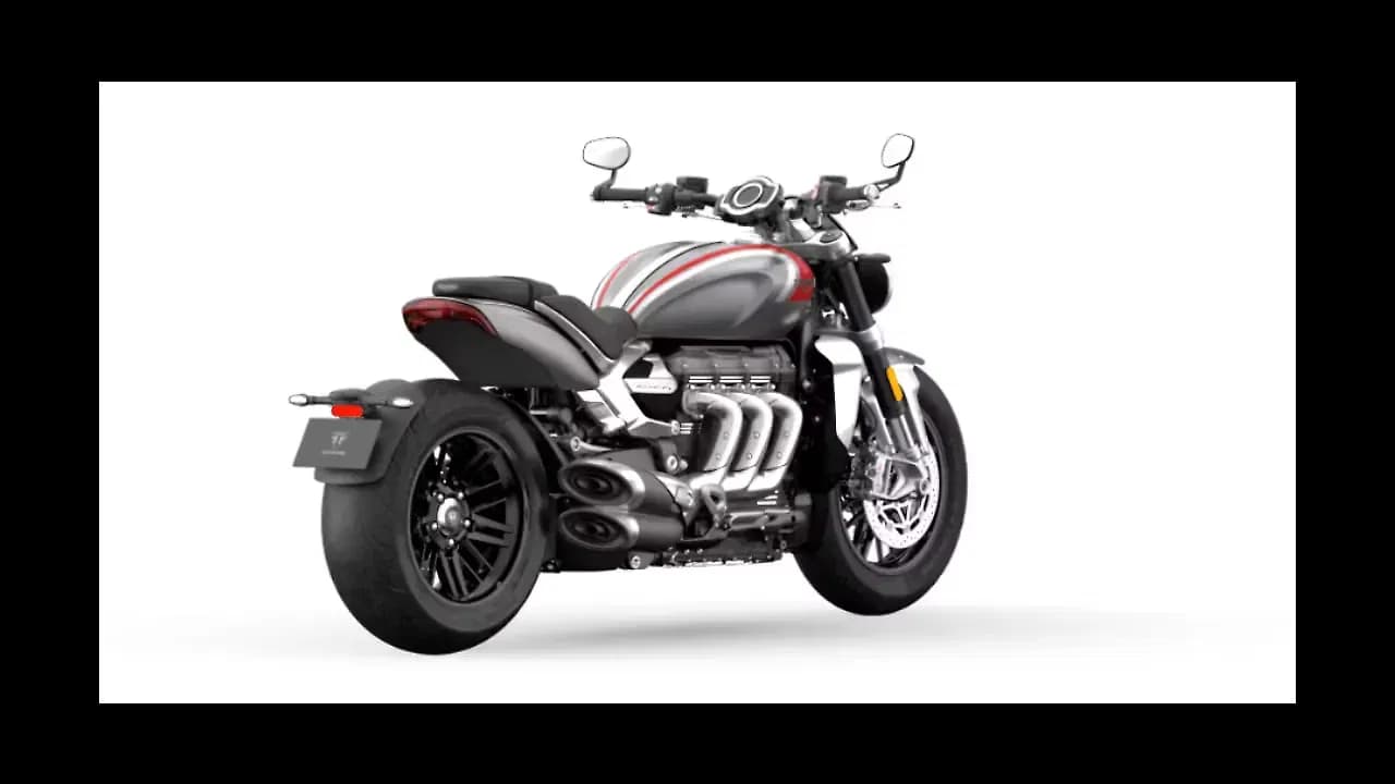 Triumph Rocket 3 Right Rear Three Quarter