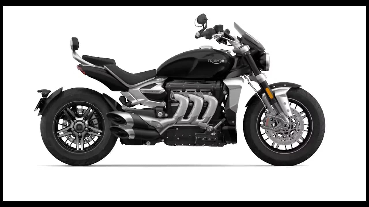 Triumph Rocket 3 Right Side View