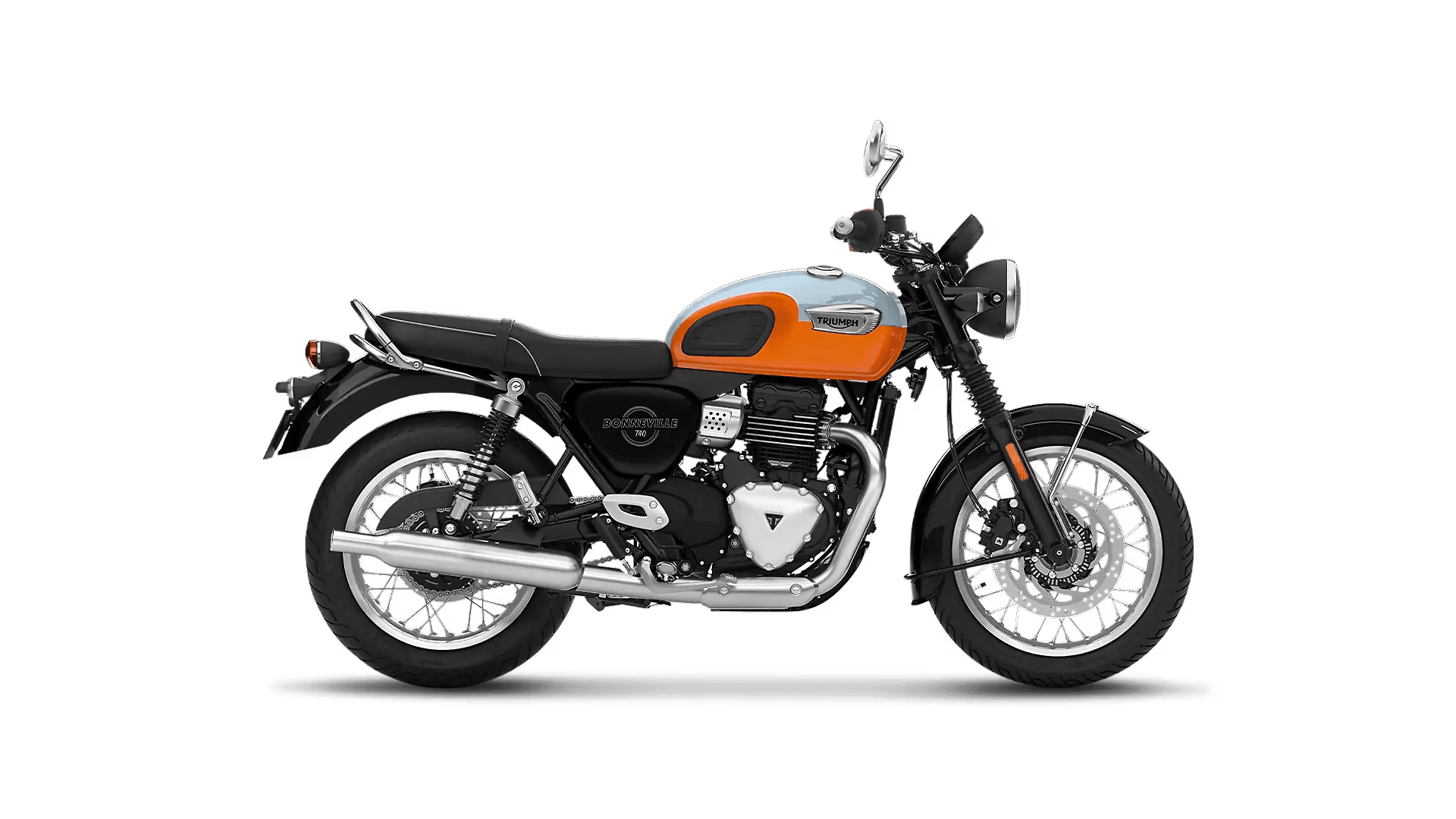 Triumph Bonneville 400 Right Side View