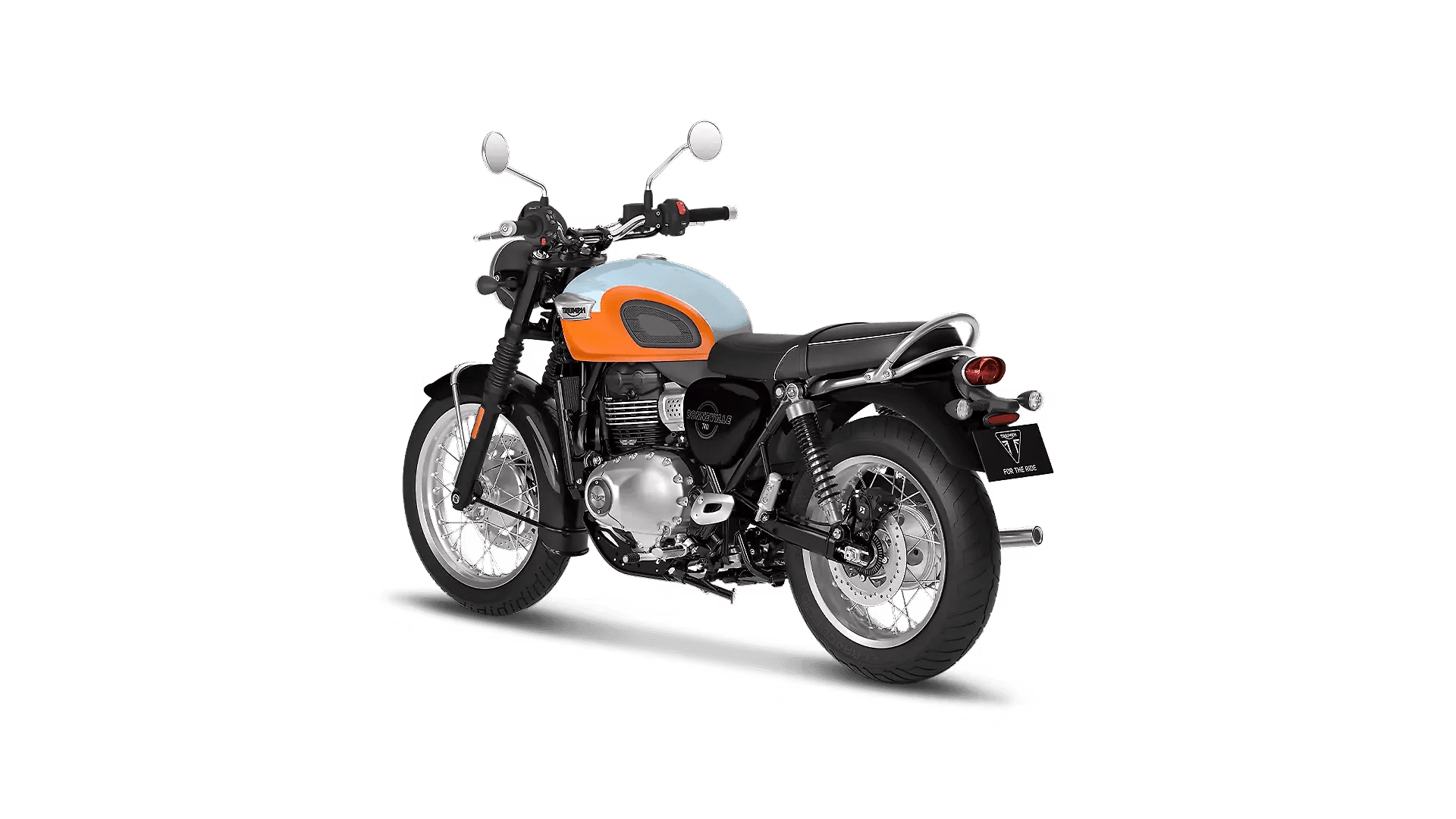 Triumph Bonneville 400 Left Rear Three Quarter