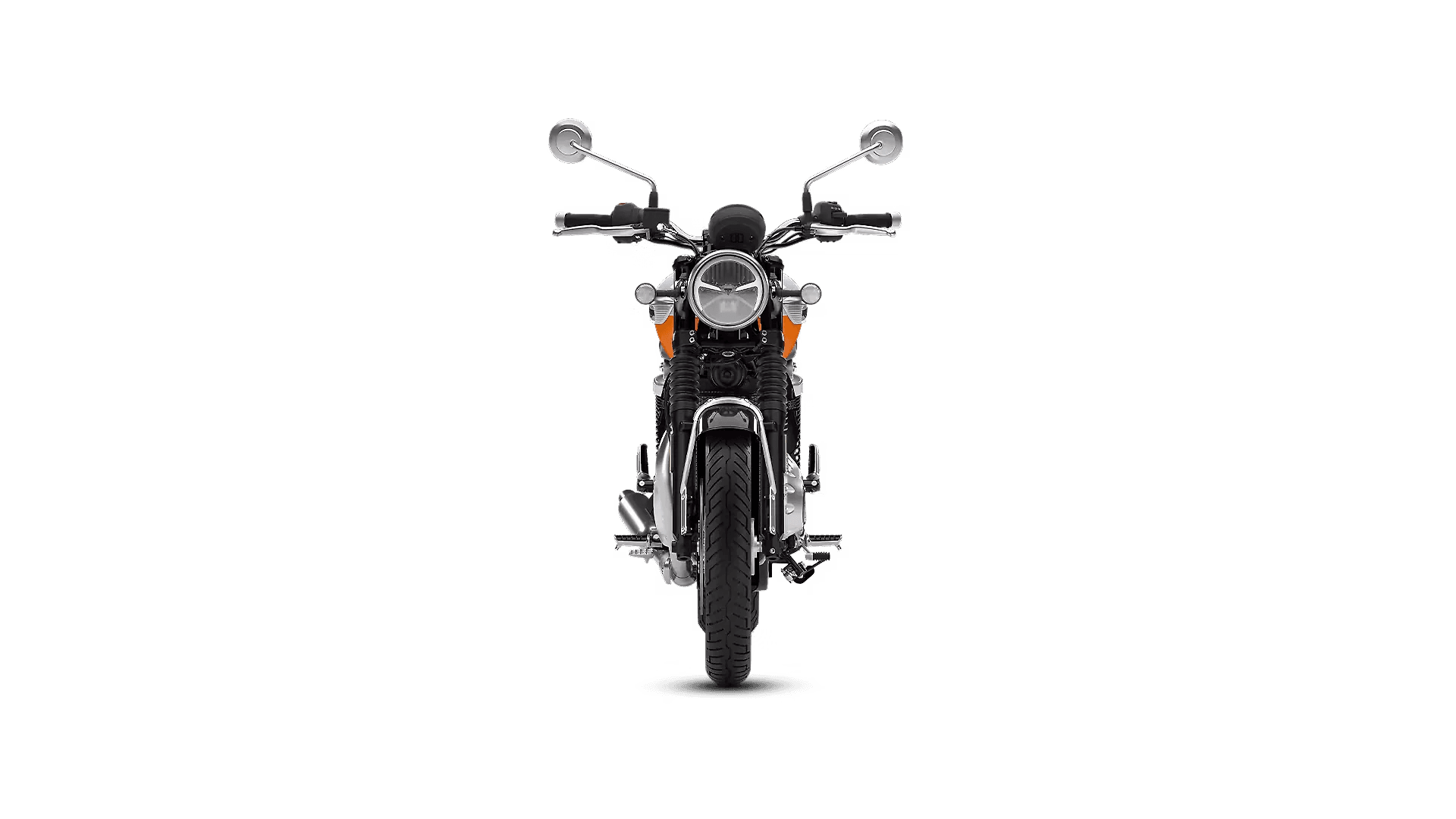 Triumph Bonneville 400 Front View