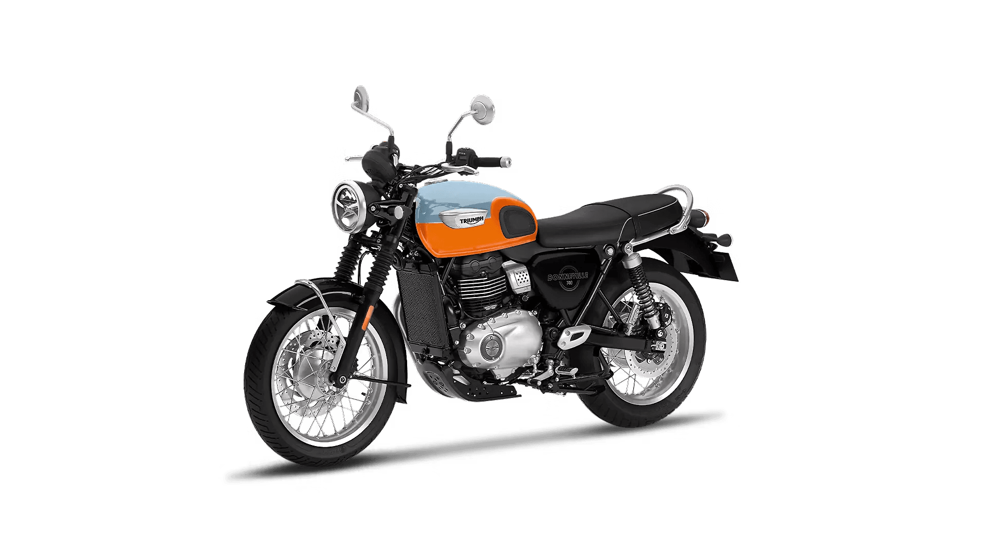 Triumph Bonneville 400 Left Front Three Quarter