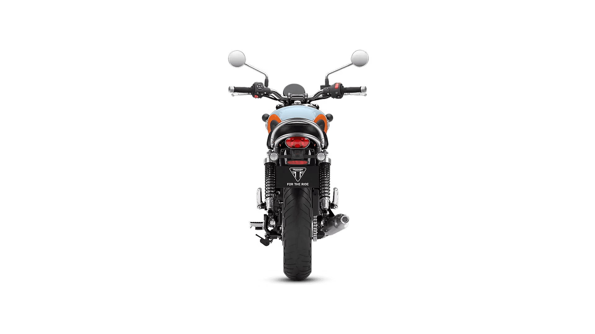 Triumph Bonneville 400 Rear View