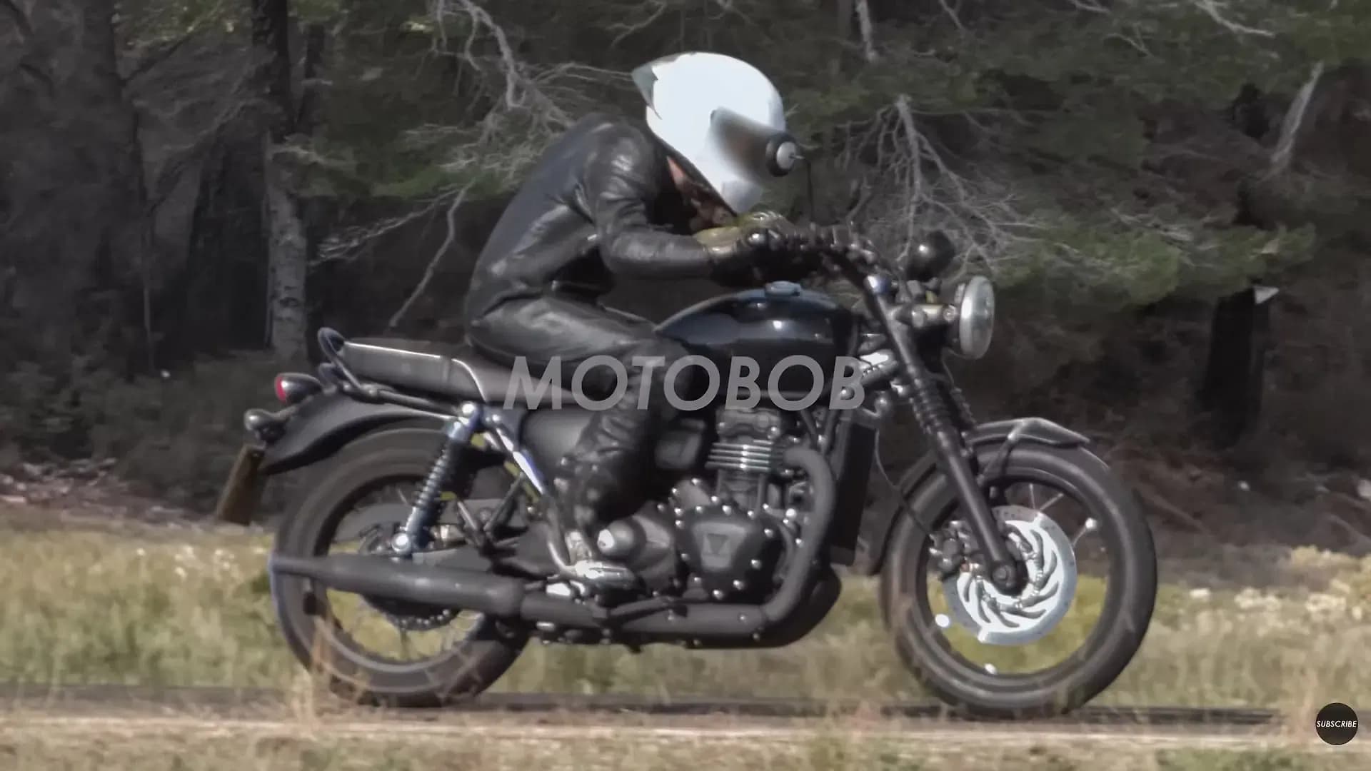 Triumph Bonneville 400 Right Side View
