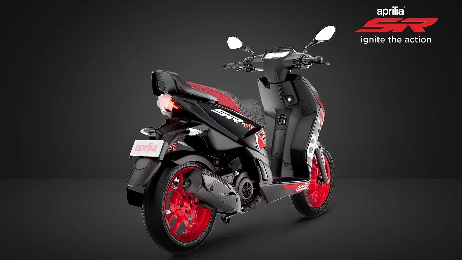 Aprilia SR 160 Right Rear Three Quarter