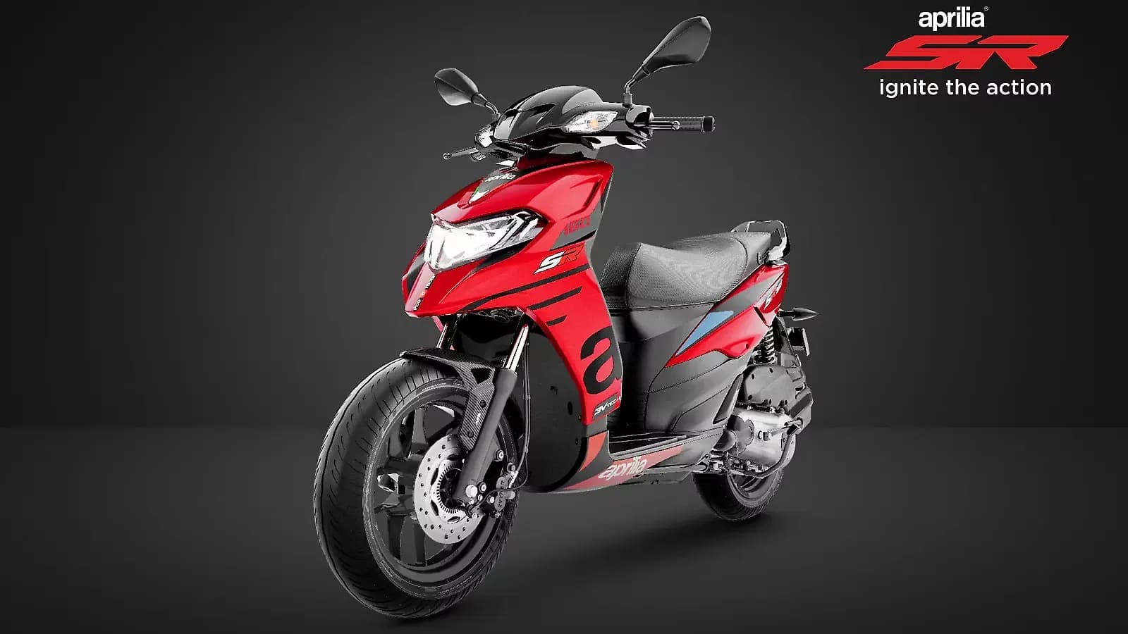 Aprilia SR 160 Left Front Three Quarter