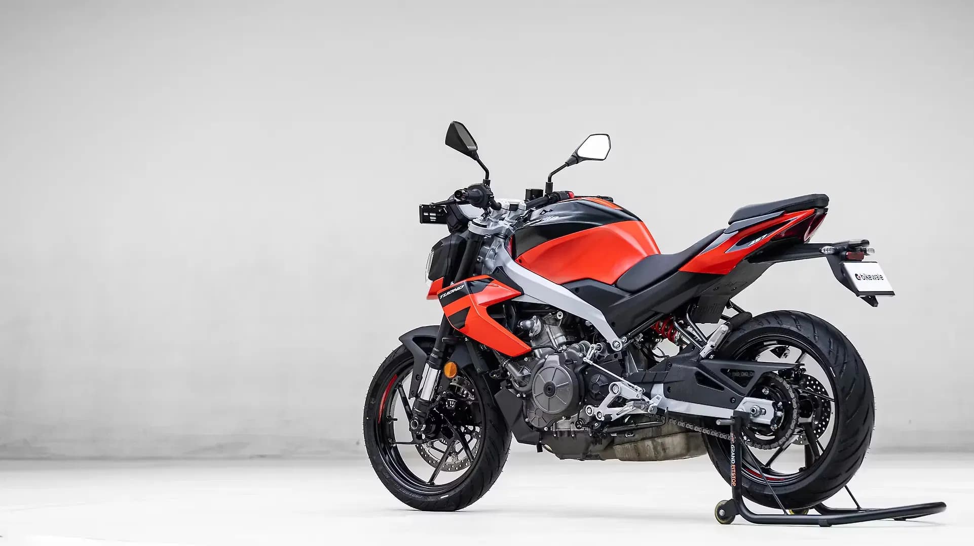 Aprilia Tuono 457 Left Rear Three Quarter