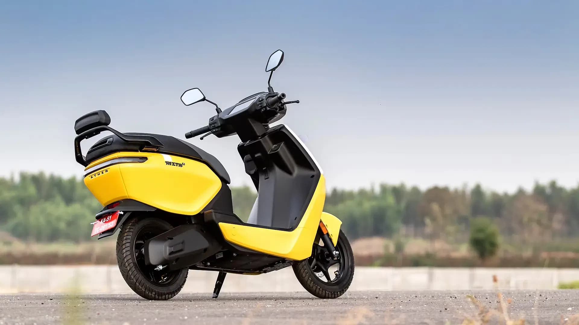 Ather Rizta Right Rear Three Quarter