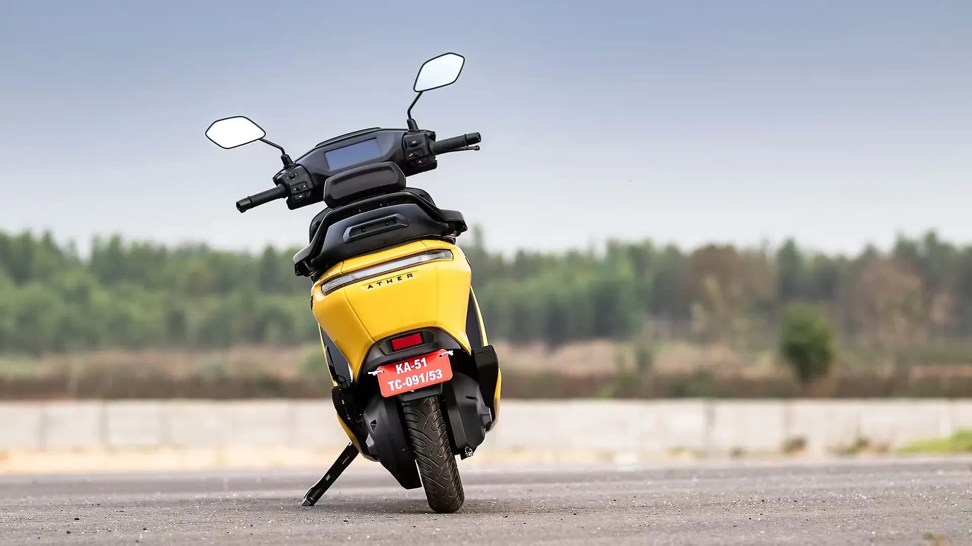 Ather Rizta Rear View