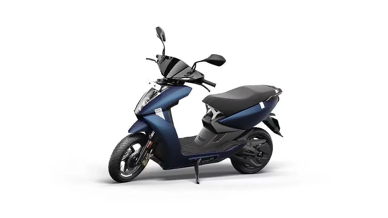 Ather 450X in Stealth Blue