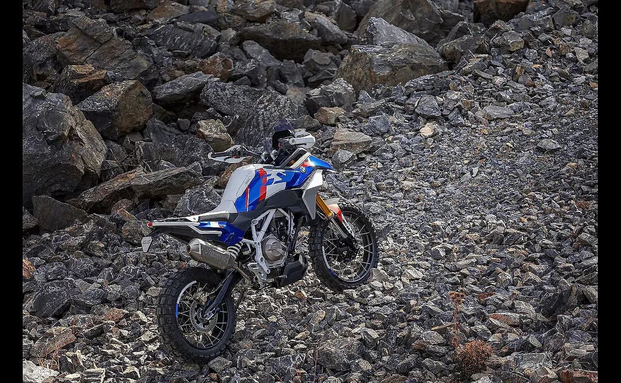 BMW F 450 GS Right Rear Three Quarter