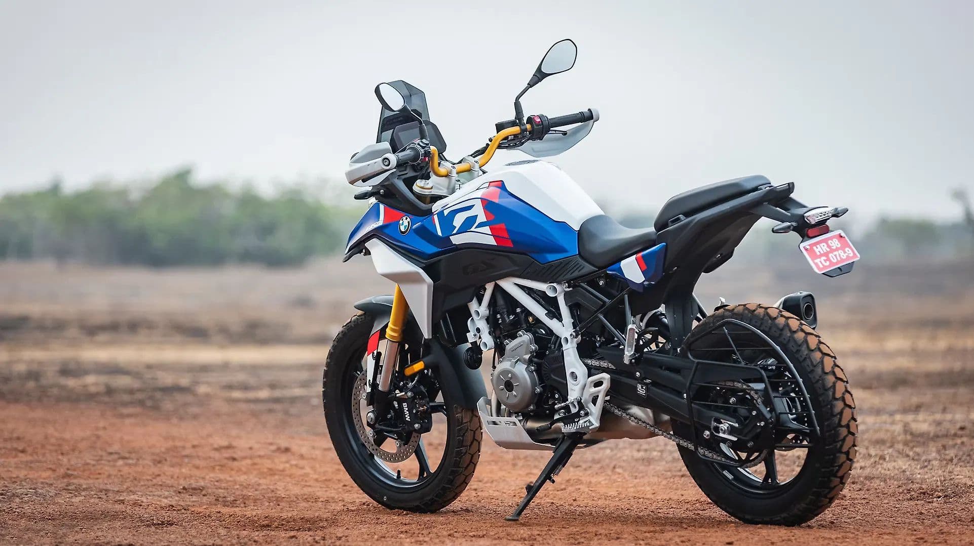 BMW F 450 GS Left Rear Three Quarter