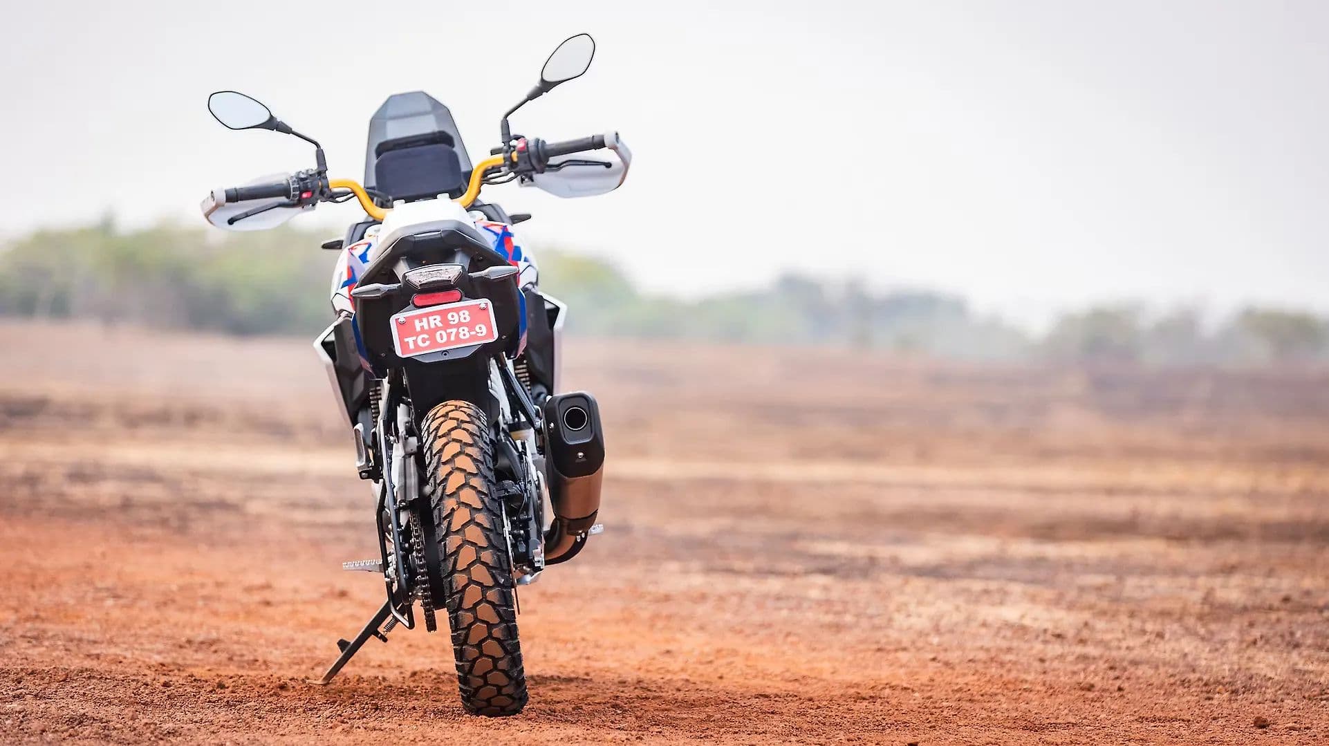 BMW F 450 GS Rear View