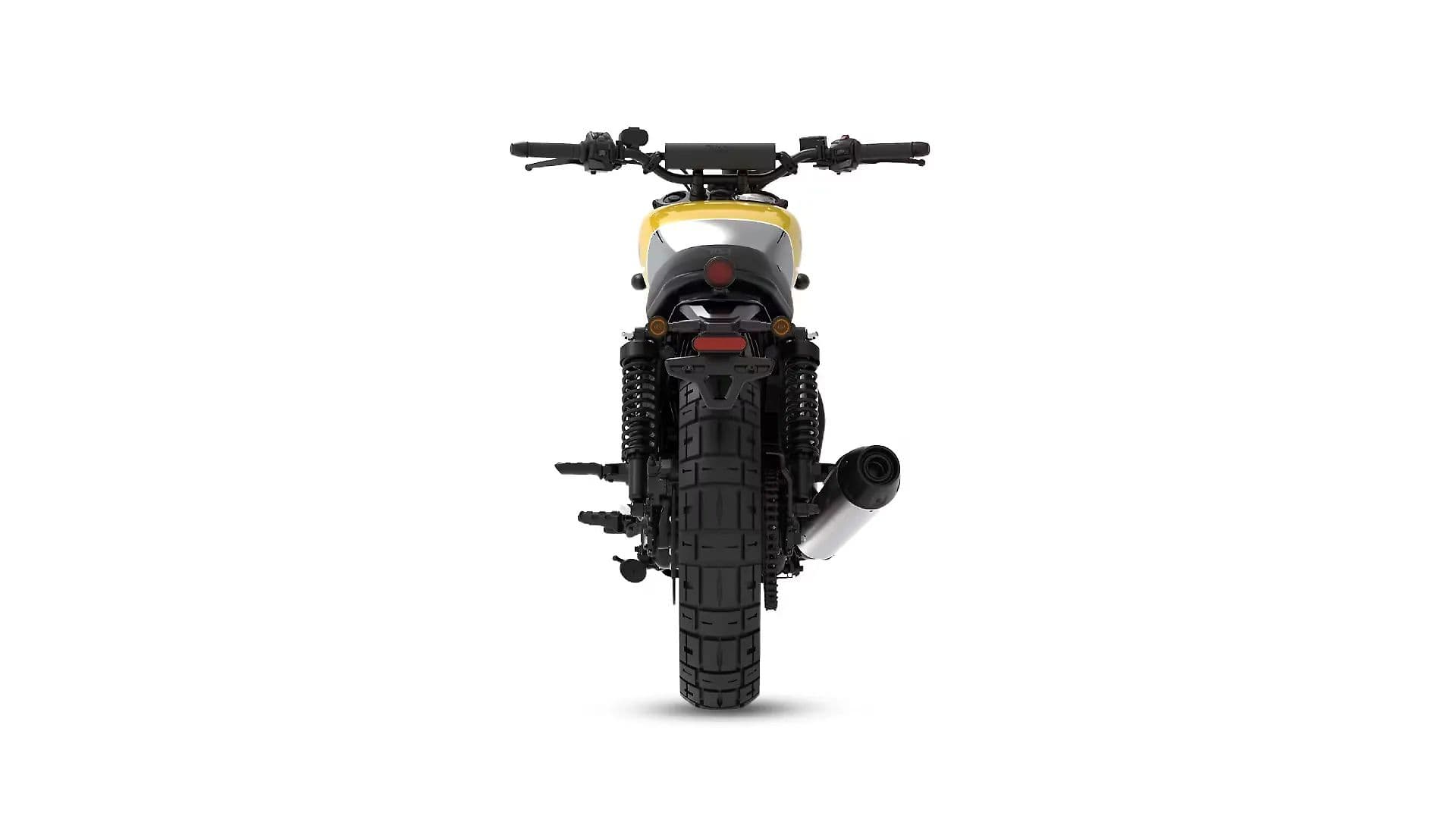 BSA Scrambler 650 Rear View