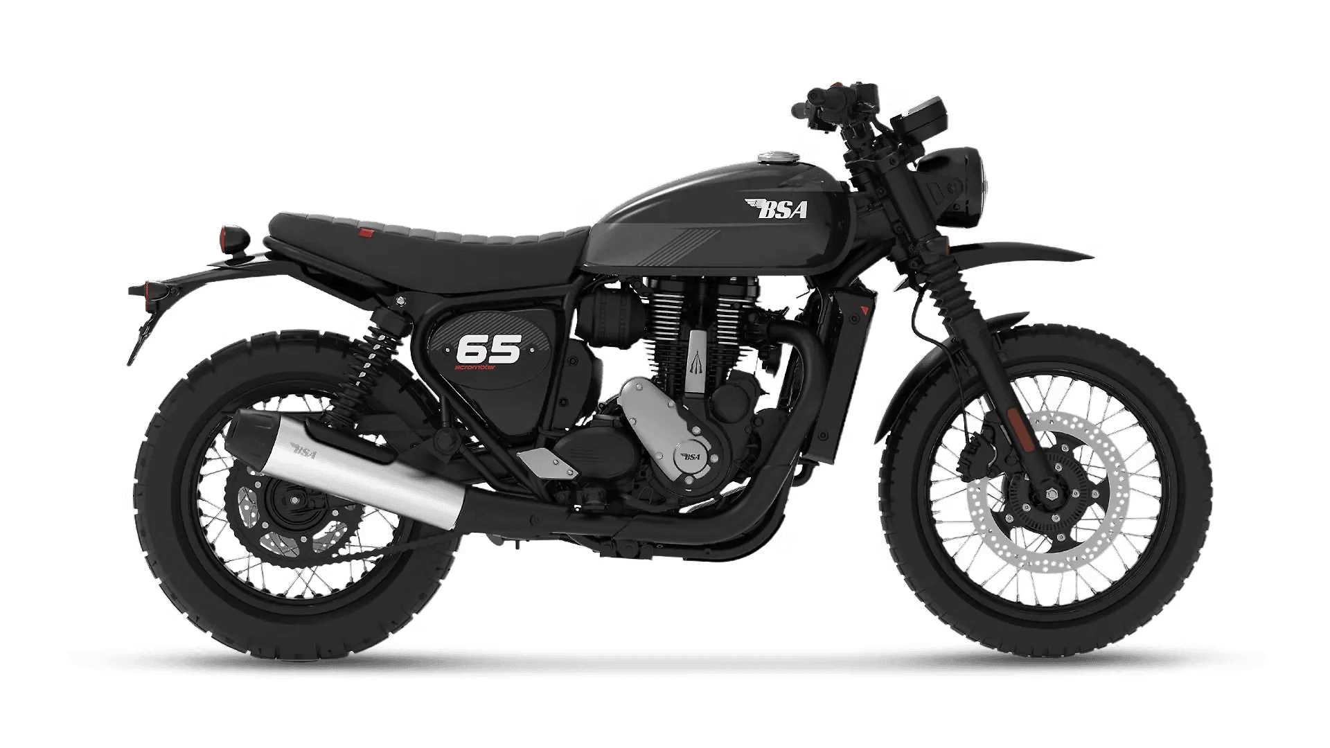BSA Scrambler 650 Right Side View
