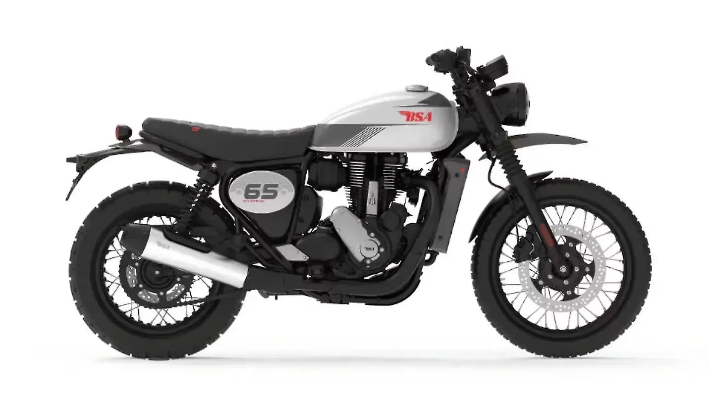BSA Scrambler 650 Right Side View