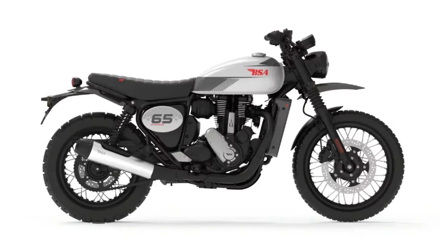 BSA Scrambler 650 Right Side View
