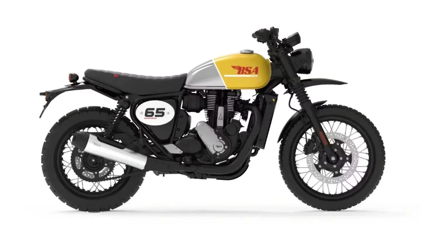 BSA Scrambler 650 Right Side View