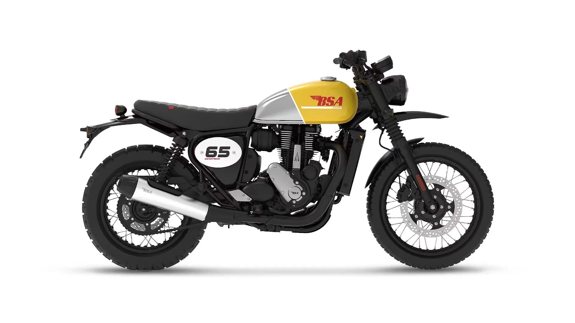 BSA Scrambler 650 Right Side View