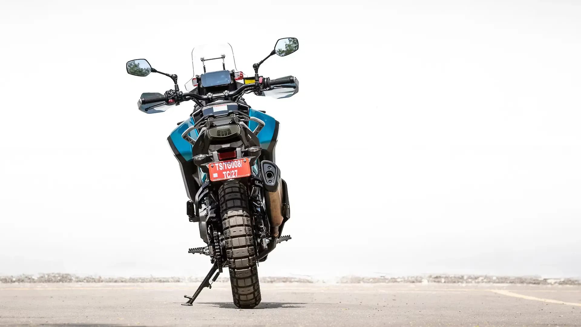 CFMoto 450 MT Rear View
