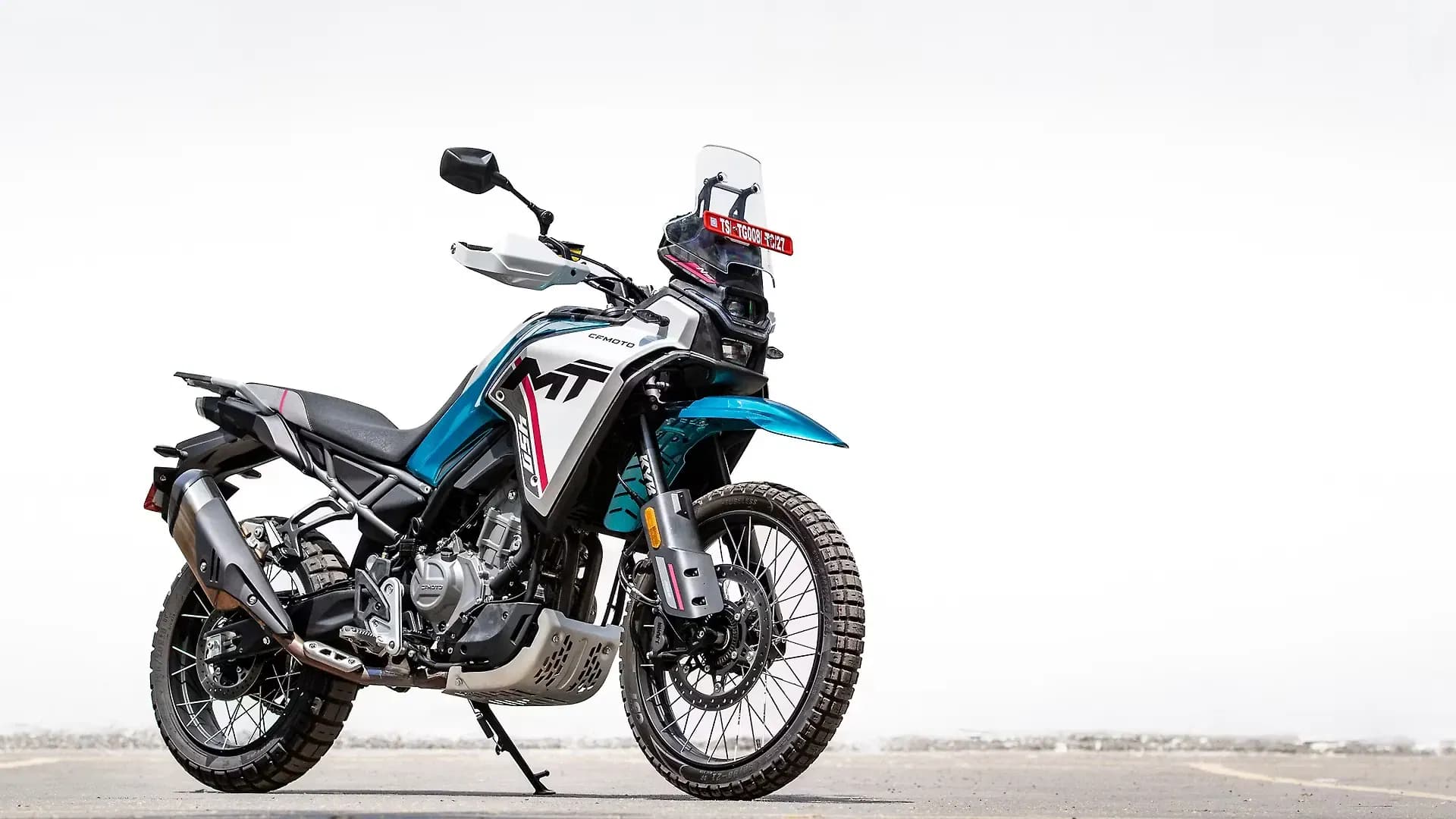CFMoto 450 MT Right Front Three Quarter