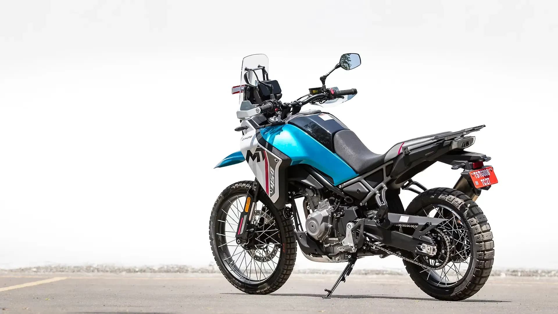 CFMoto 450 MT Left Rear Three Quarter