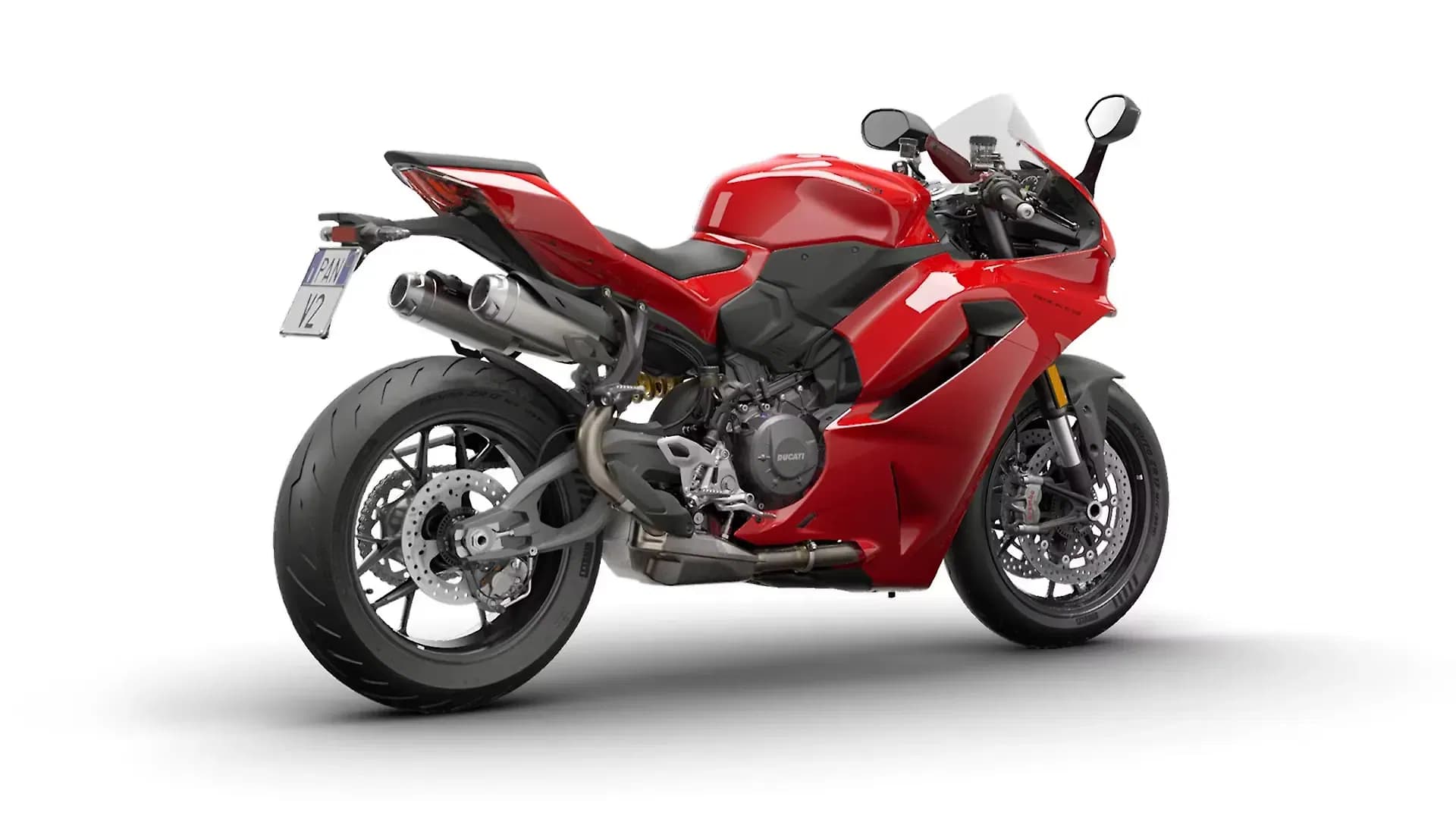Ducati Panigale V2 [2025] Right Rear Three Quarter