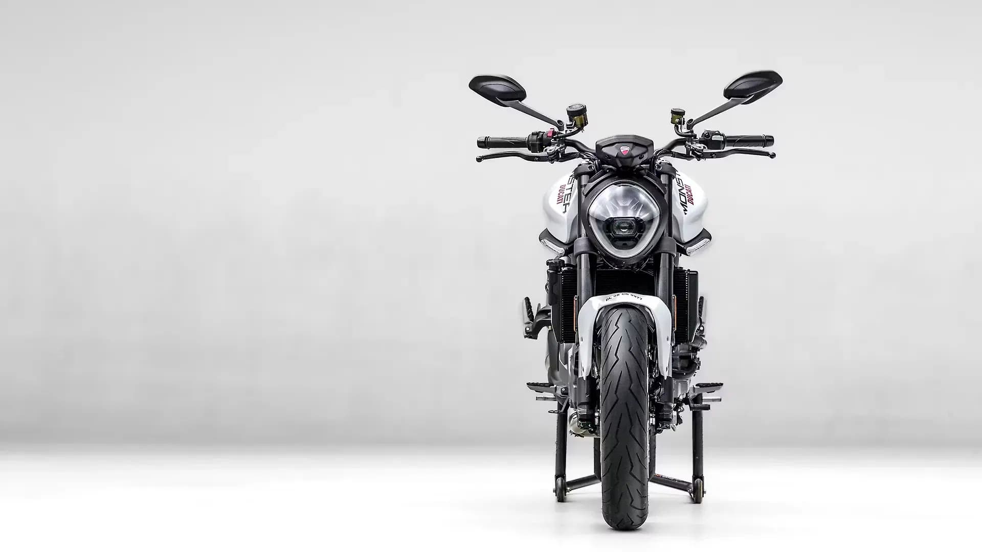 Ducati Monster Front View