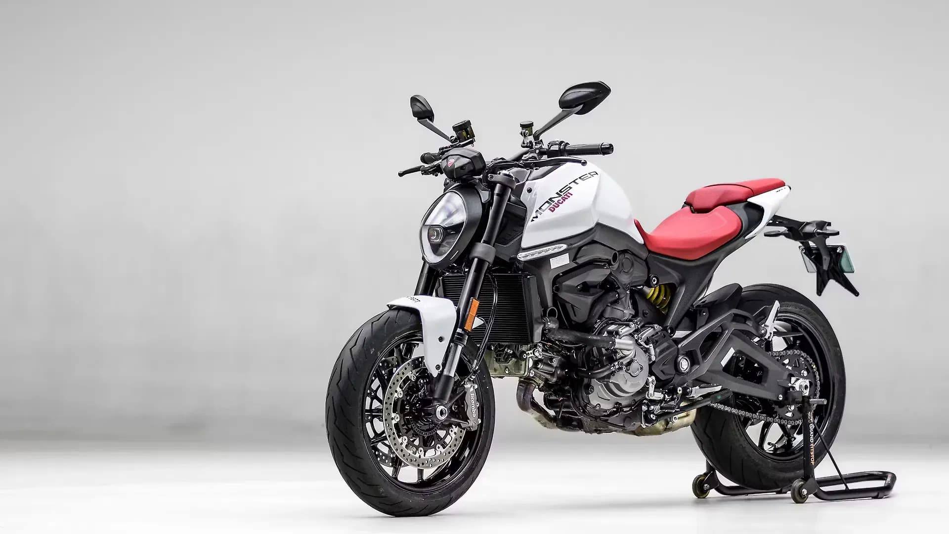 Ducati Monster Left Front Three Quarter