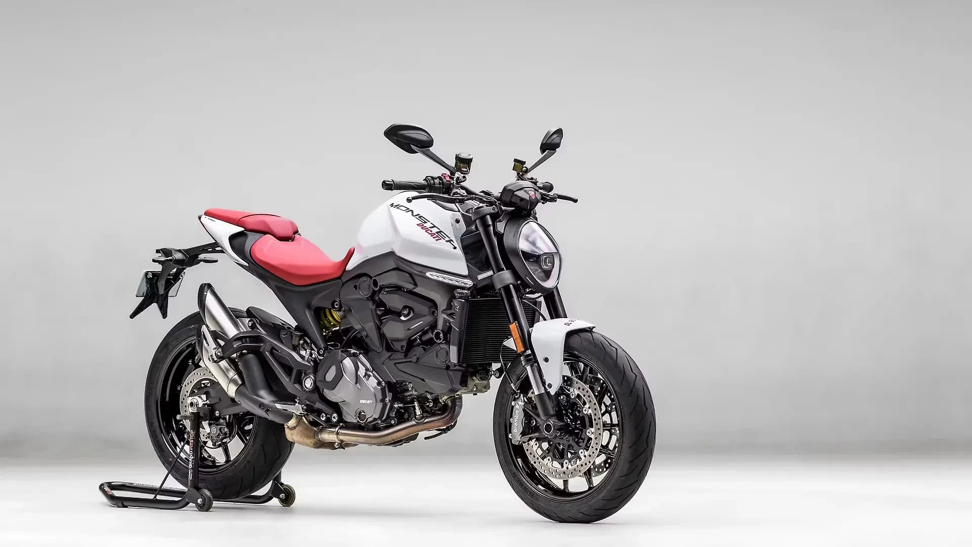 Ducati Monster Right Front Three Quarter