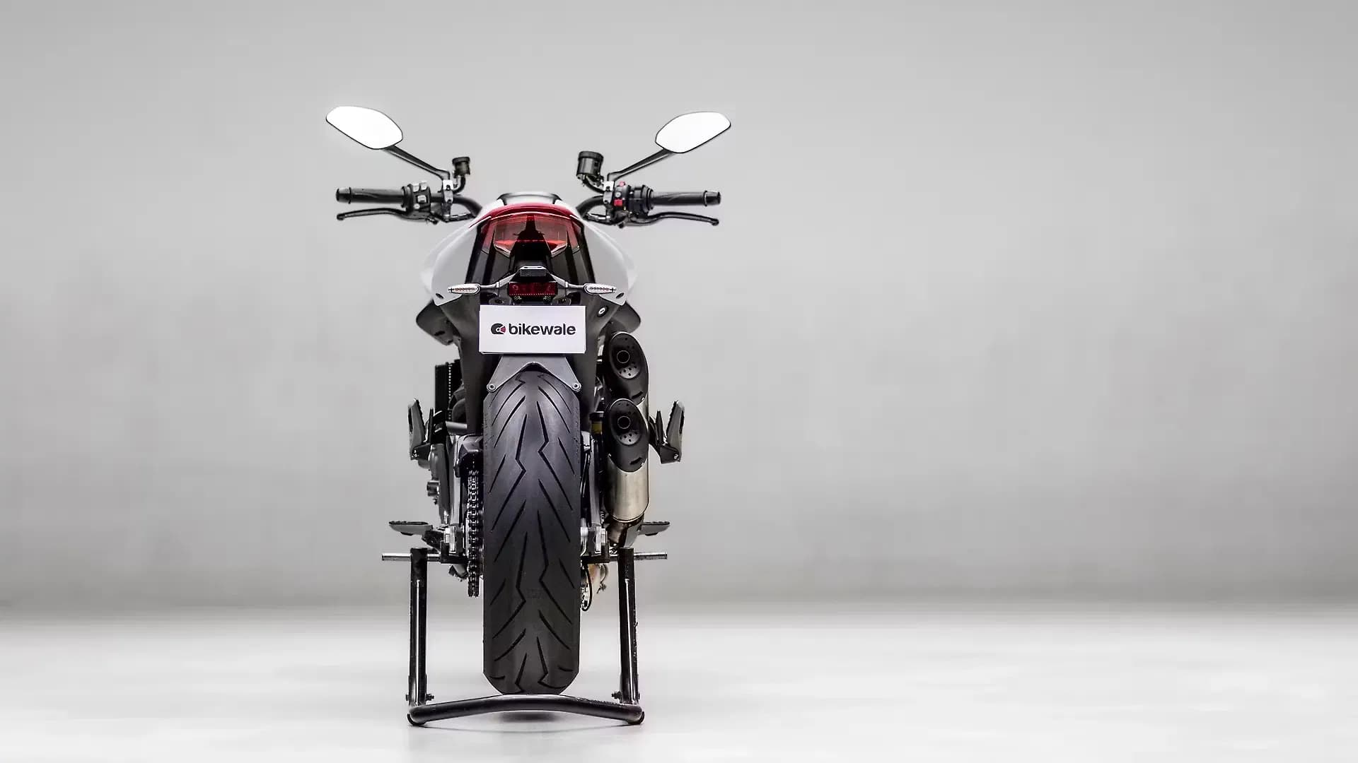 Ducati Monster Rear View