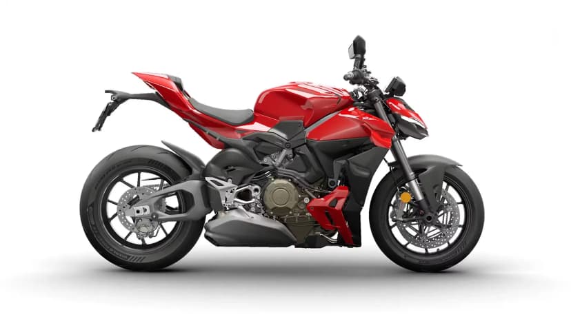 Ducati Streetfighter V4 in Red