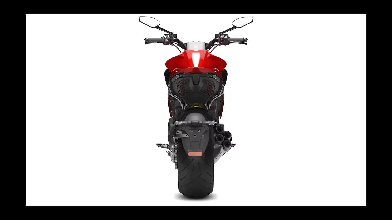 Ducati Diavel V4 Rear View