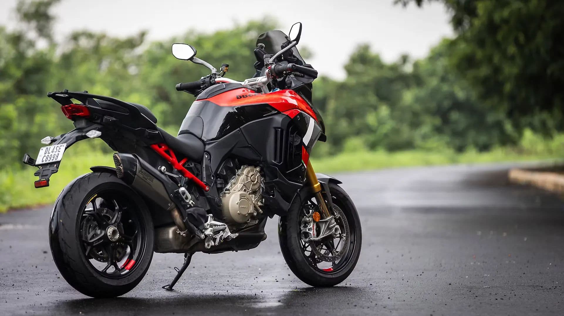 Ducati Multistrada V4 Right Rear Three Quarter
