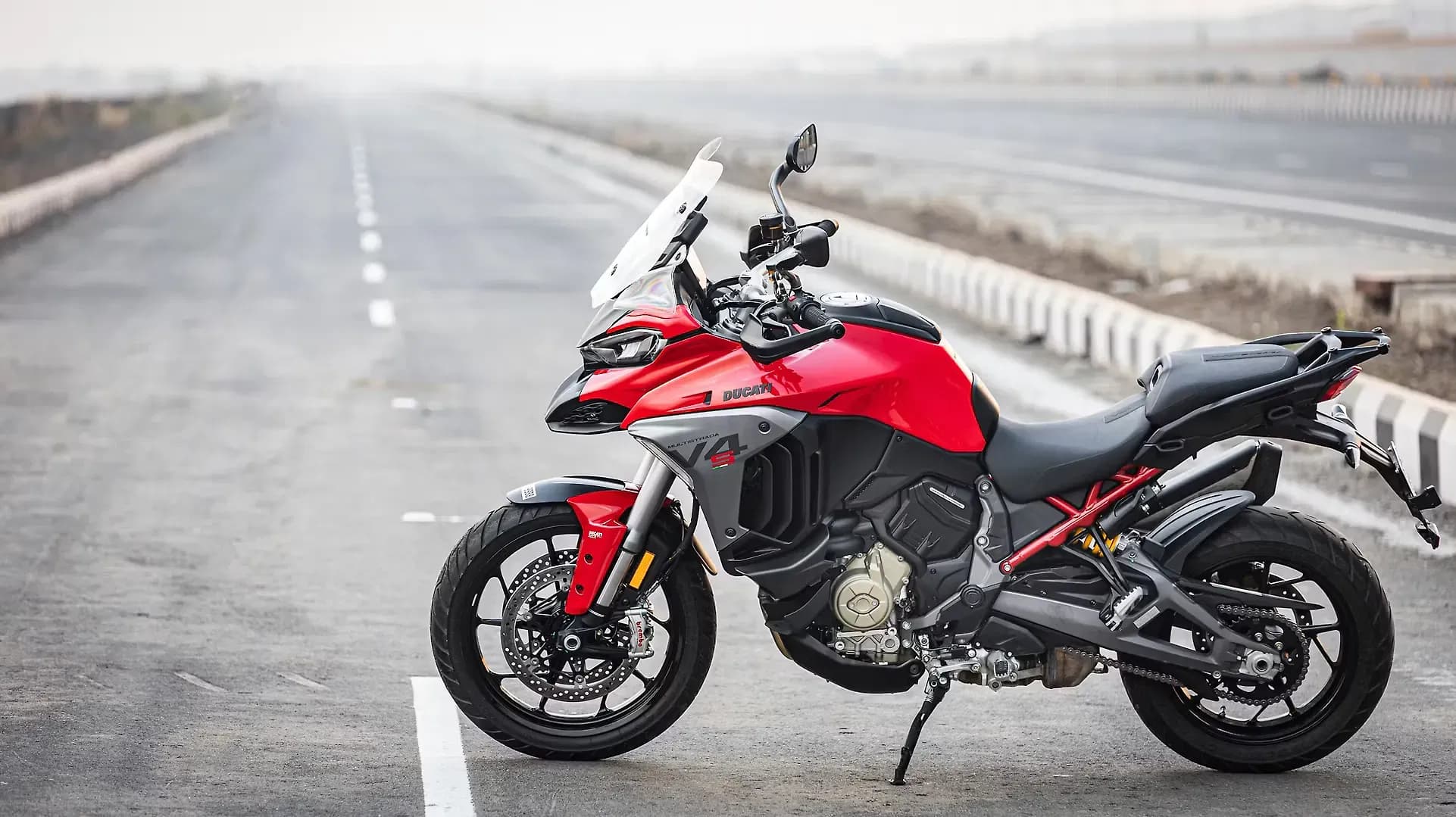 Ducati Multistrada V4 Left Side View