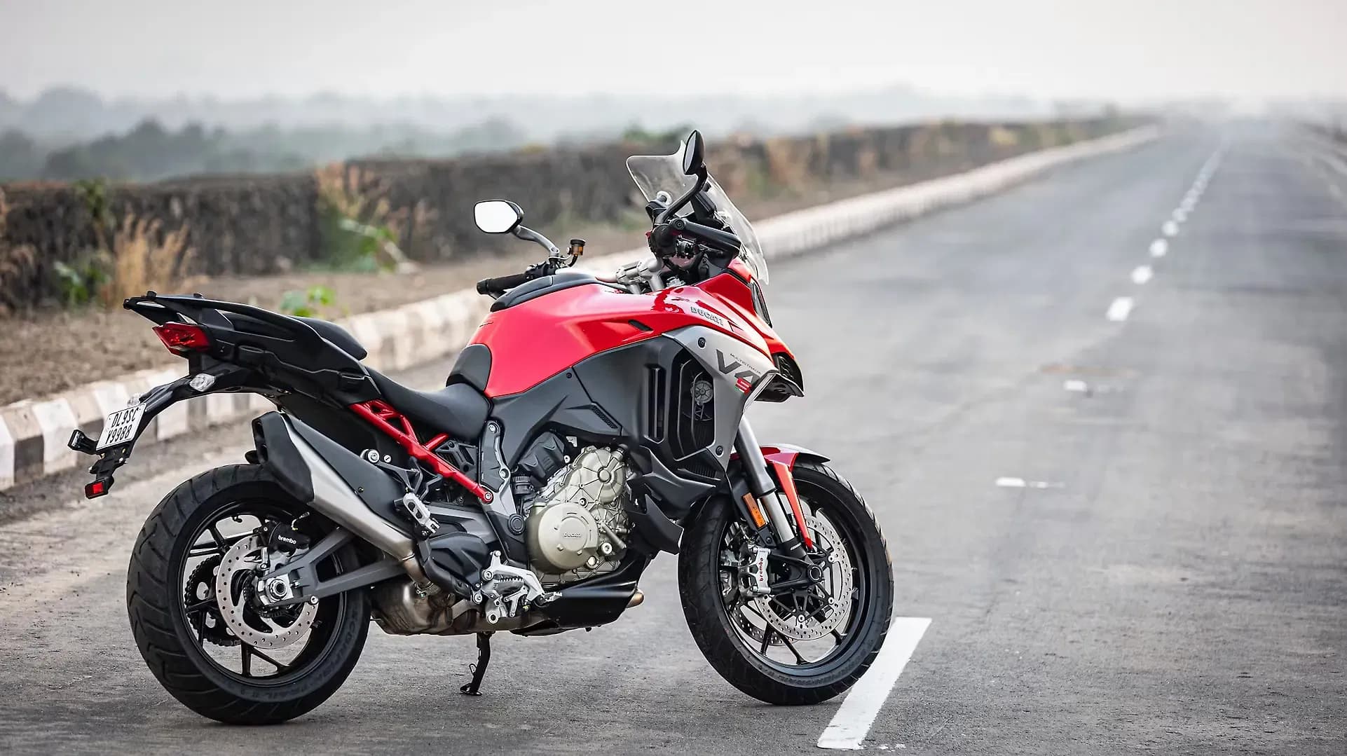 Ducati Multistrada V4 Right Rear Three Quarter