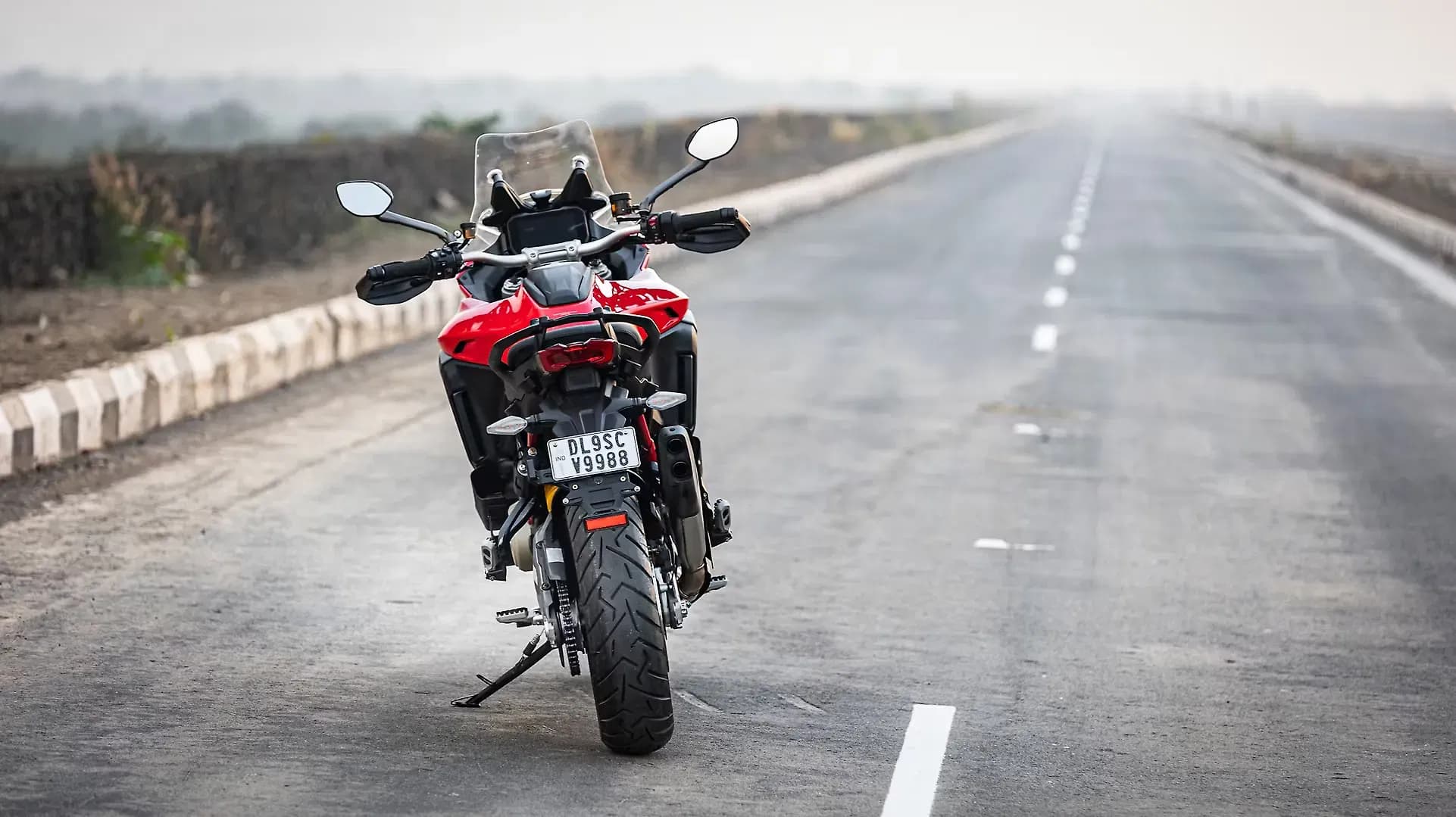 Ducati Multistrada V4 Rear View