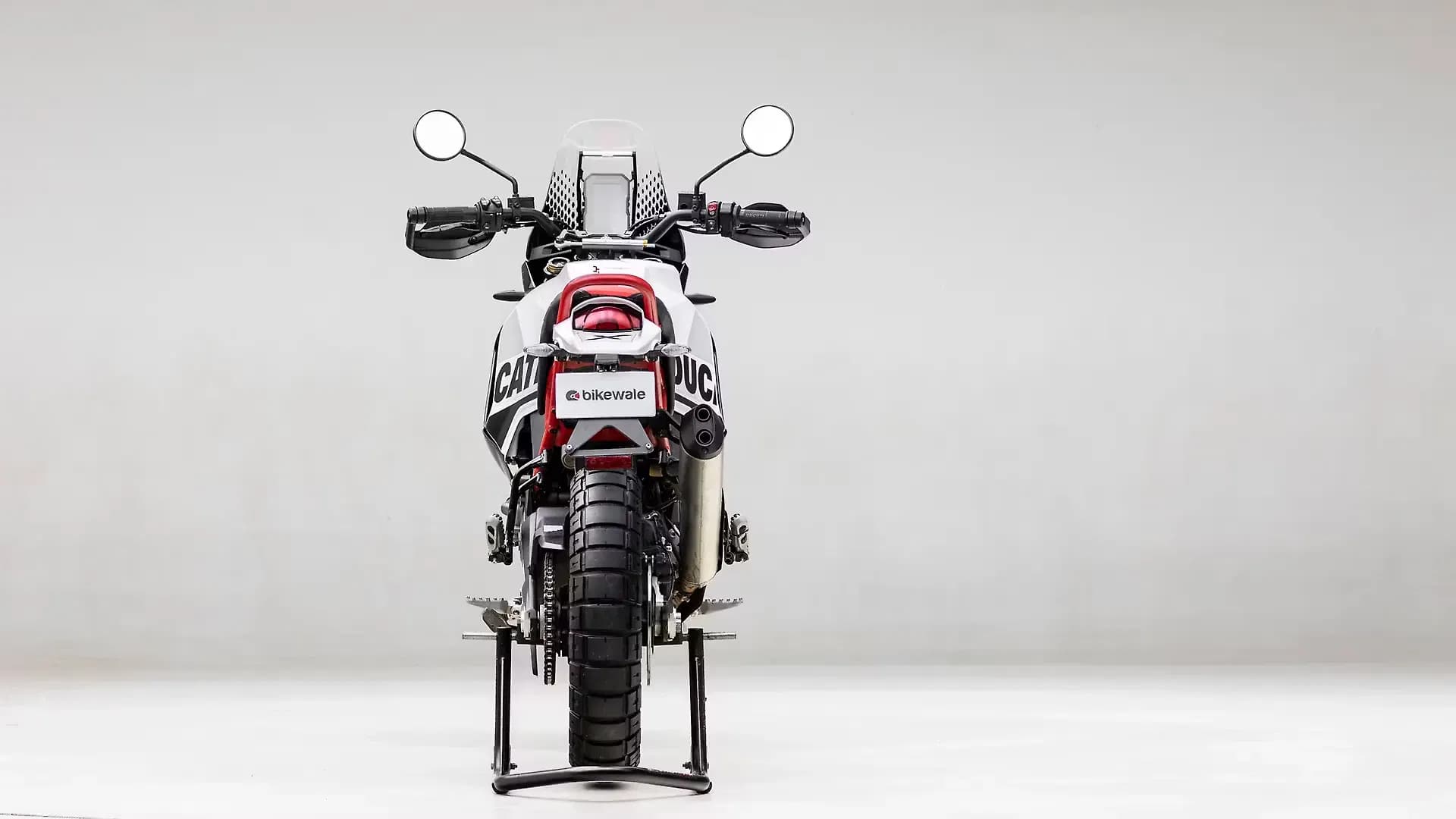 Ducati DesertX Rear View