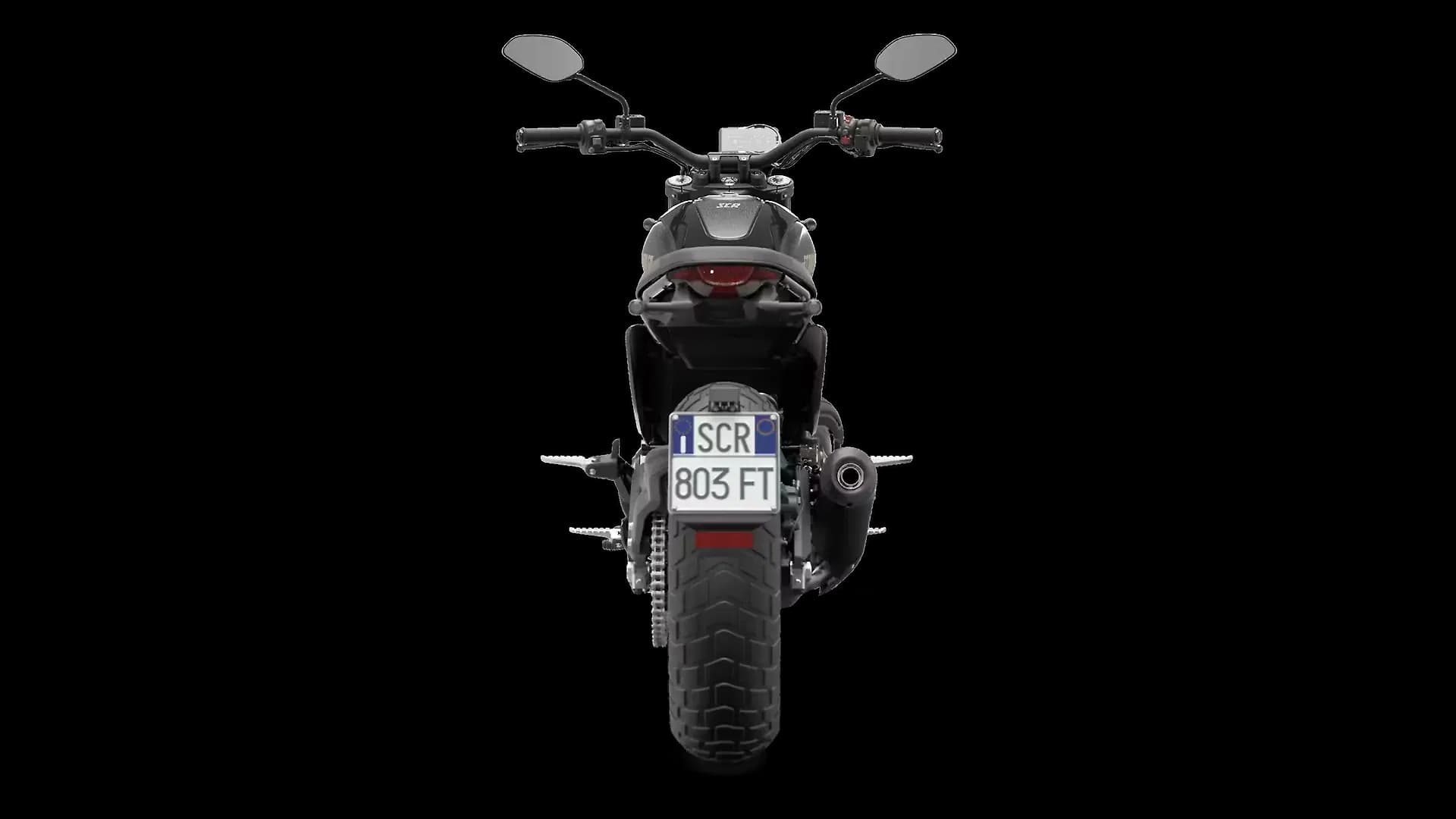 Ducati Scrambler Full Throttle Rear View