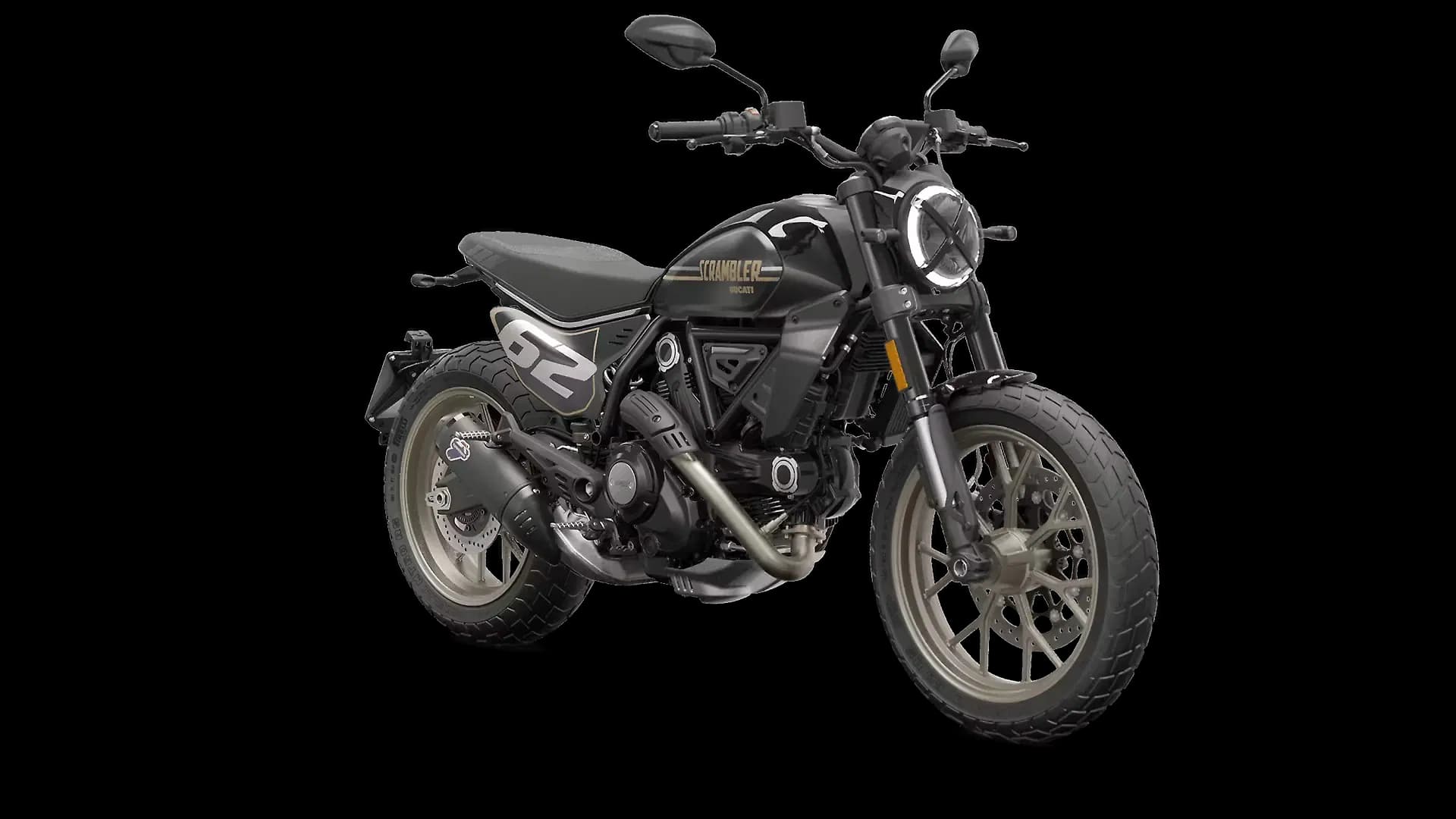 Ducati Scrambler Full Throttle Right Front Three Quarter