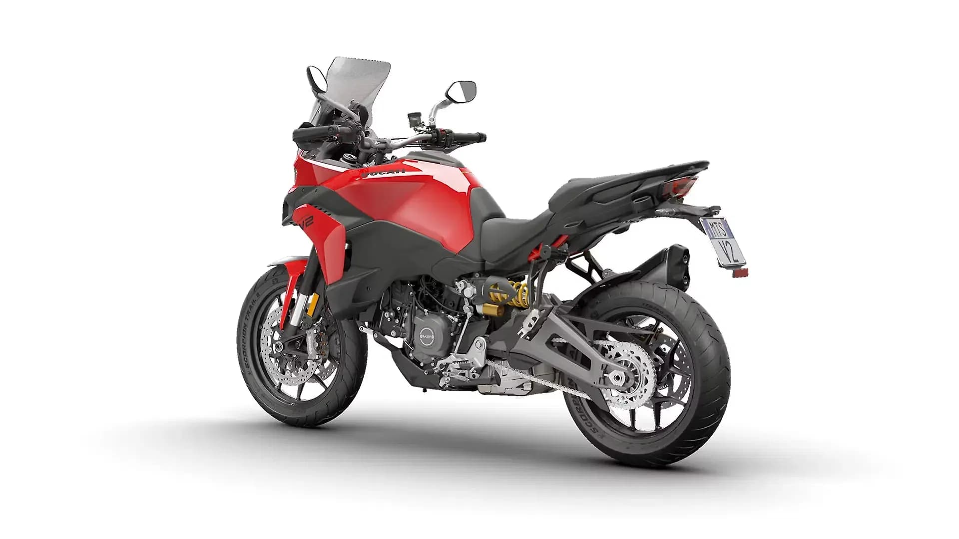 Ducati Multistrada V2 [2025] Left Rear Three Quarter