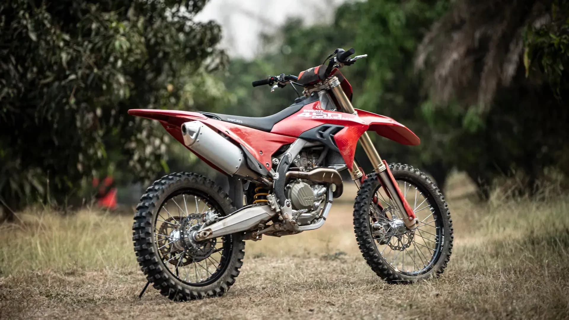 Ducati Desmo450 MX Right Rear Three Quarter