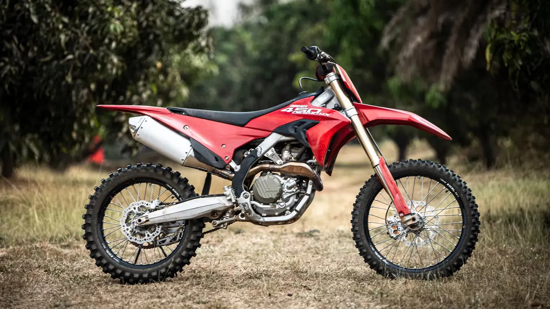 Ducati Desmo450 MX Right Side View