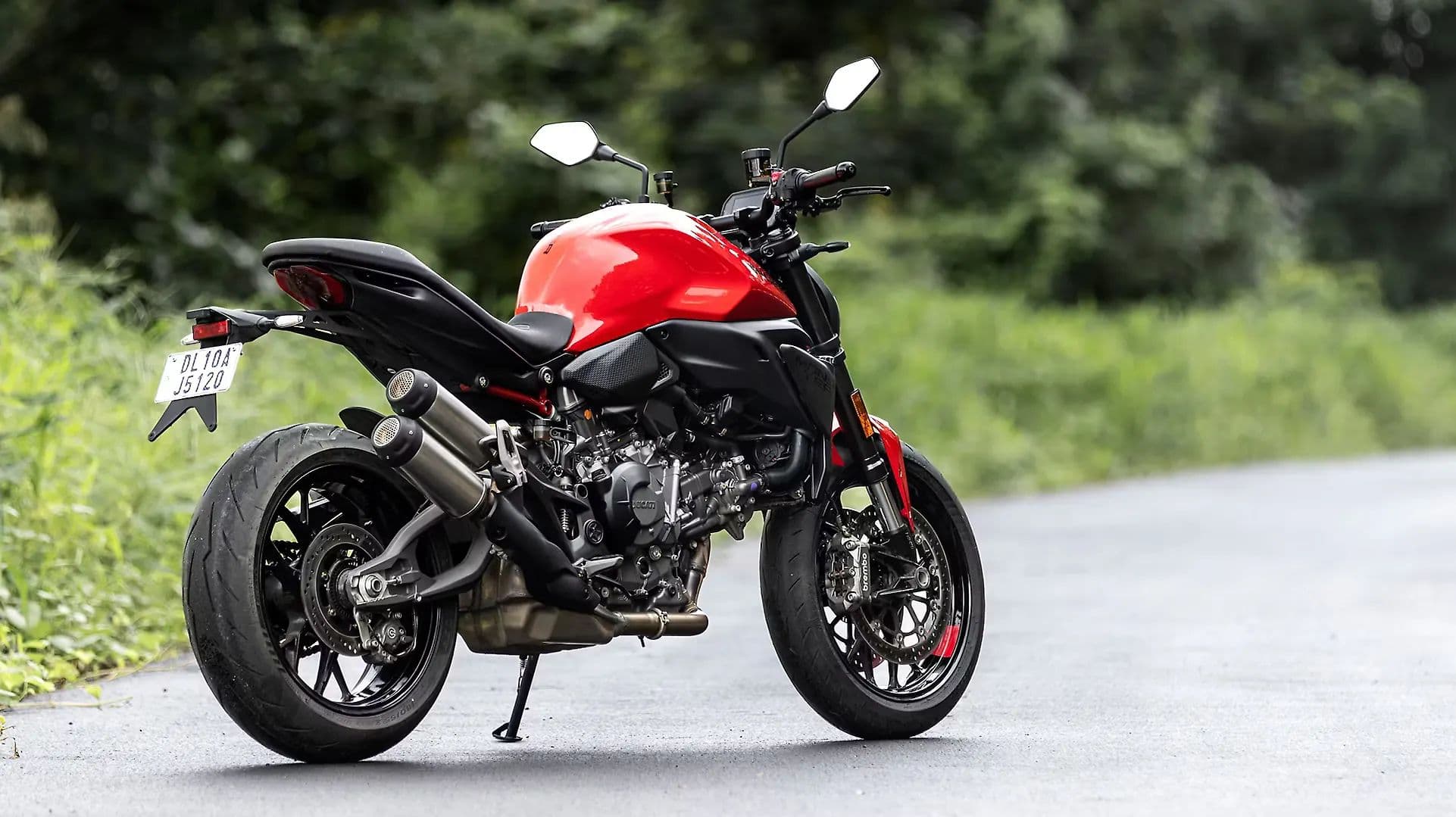 Ducati Monster Right Rear Three Quarter