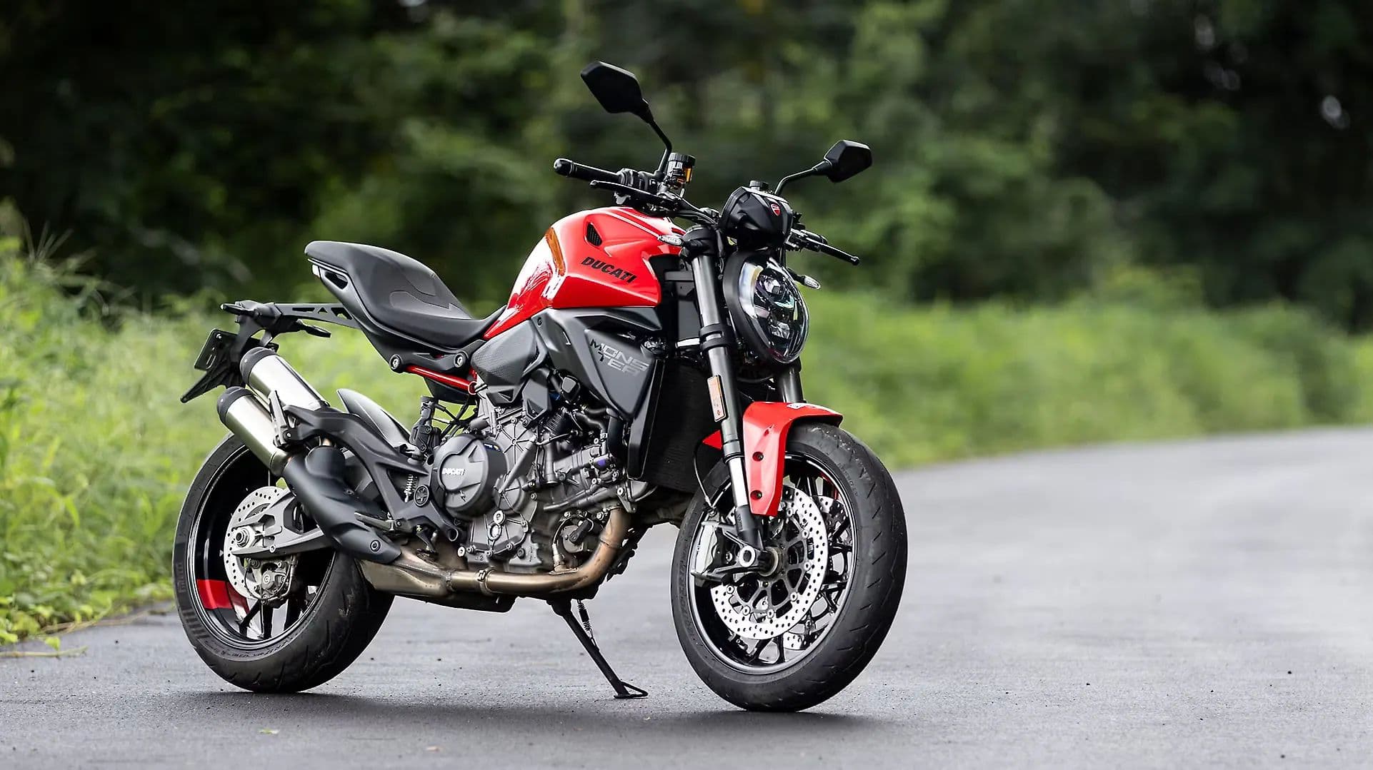 Ducati Monster Right Front Three Quarter